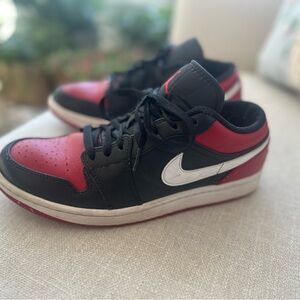 Nike Air Jordan 1 Low Black Sneakers